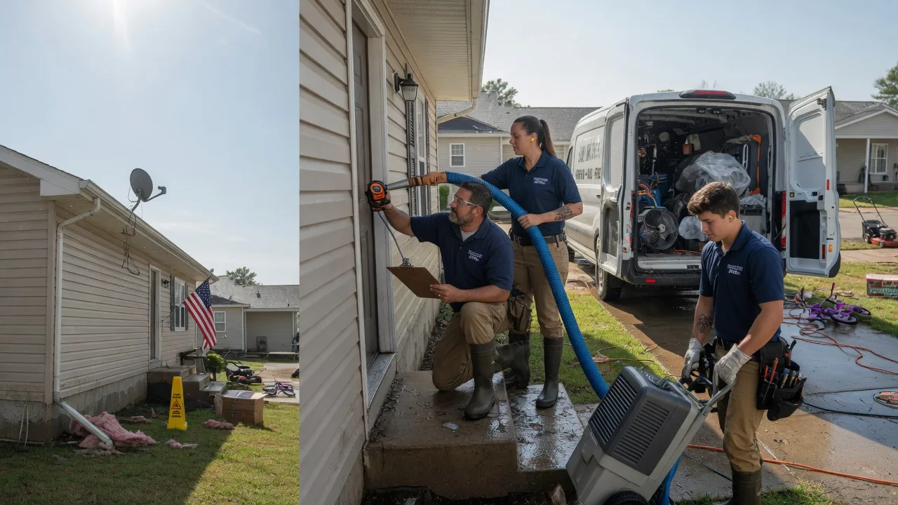 Ceiling Water Damage Restoration in Munich, ND near me